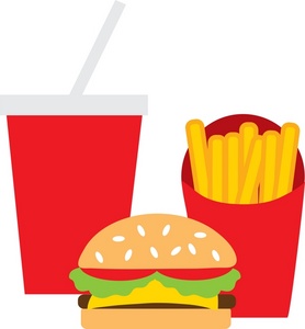278x300 Mcdonald's Clipart Unhealthy Food