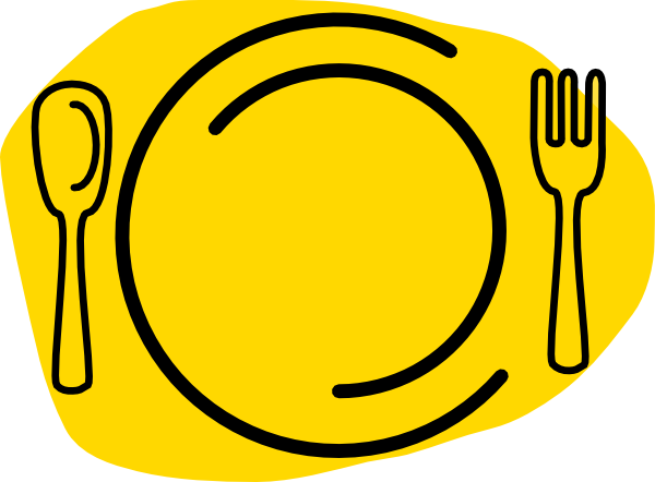 600x442 Restaurant Meal Clip Art