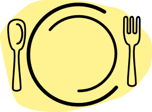 300x221 Dinner Plate Clip Art Clipart Panda