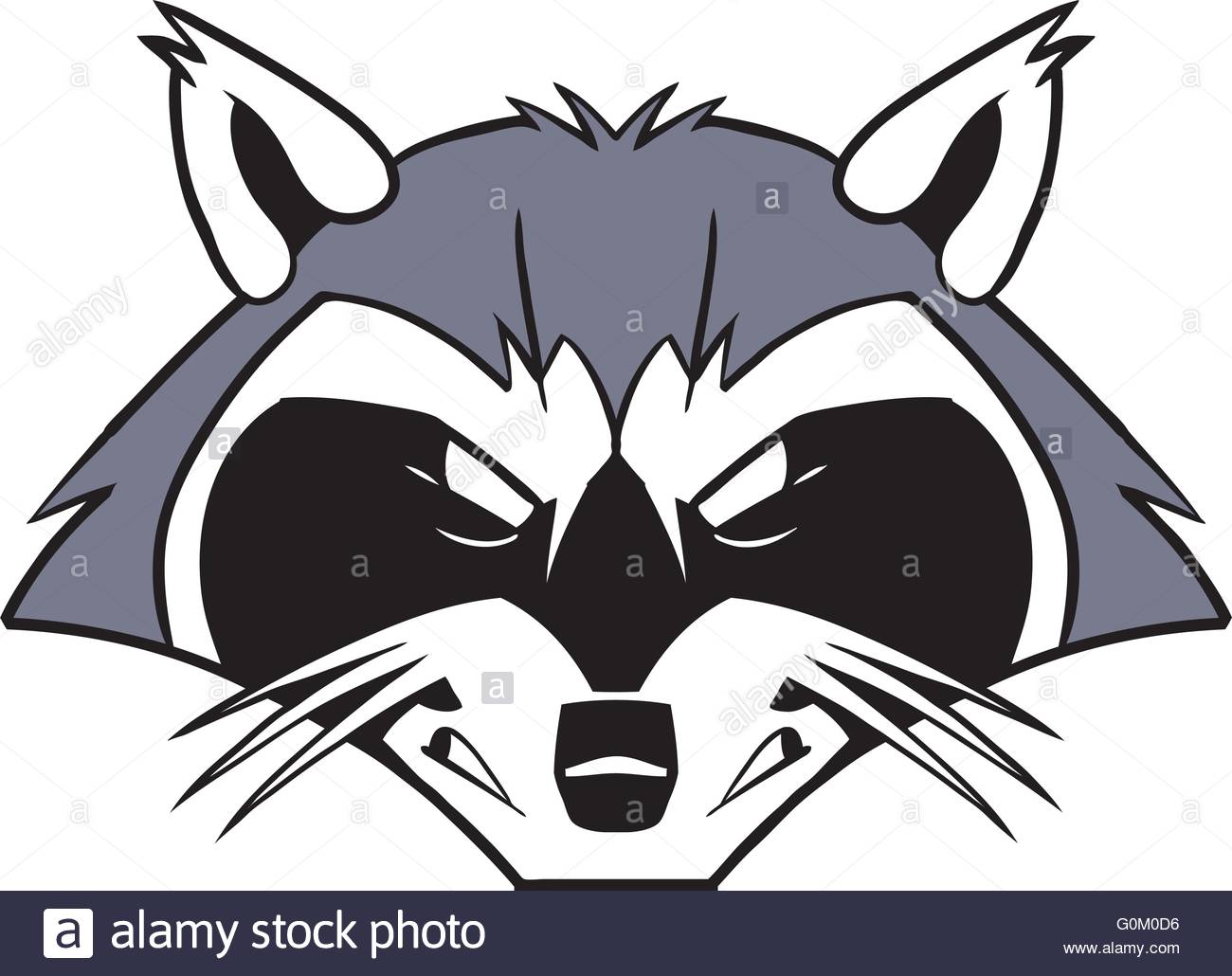 1300x1030 Vector Cartoon Clip Art Illustration Of A Rough Tough And Mean