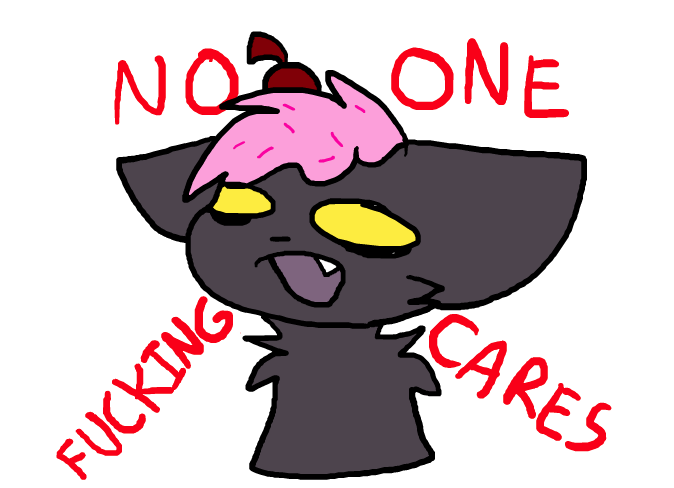674x488 Cupcake Cat Is Mean By Kittydogcrystal