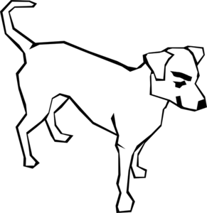 291x300 White Dogs Cliparts