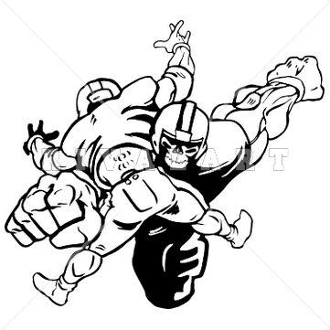 361x361 Football Tackle Clipart Group