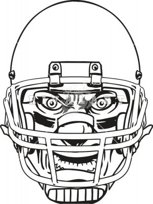 Mean Football Player Clipart | Free download on ClipArtMag