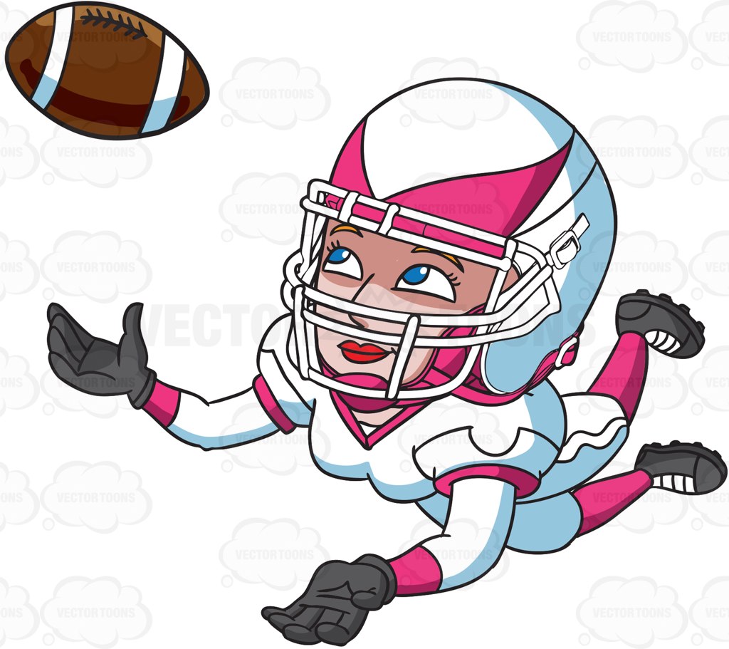 1024x911 Woman Clipart Football Player