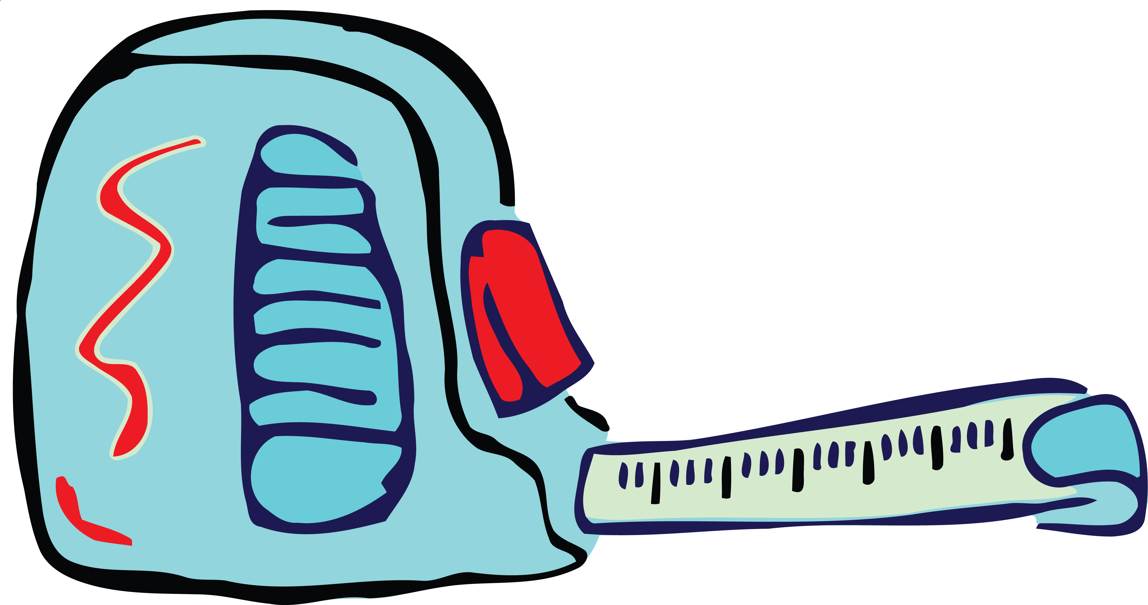 4000x2111 Clipart Of A Tape Measure