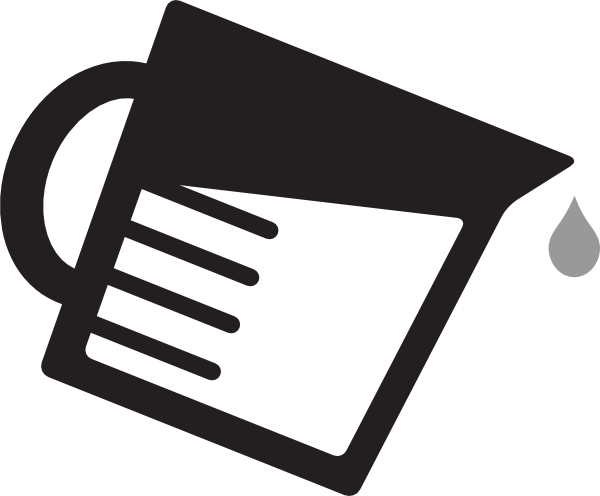 600x496 Liquid Measuring Cup Clip Art
