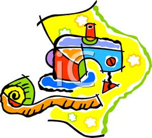 300x274 Image Measuring Tape Next To A Sewing Machine