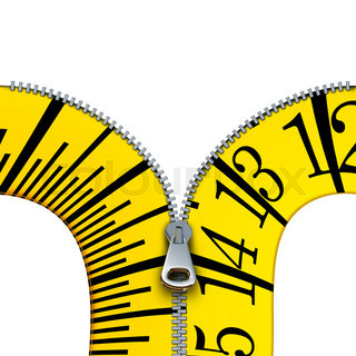 320x320 Pink Measuring Tape Isolated Over White Background Stock Photo