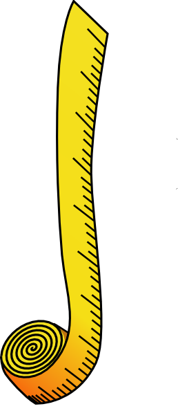 258x594 Ruler Clip Art