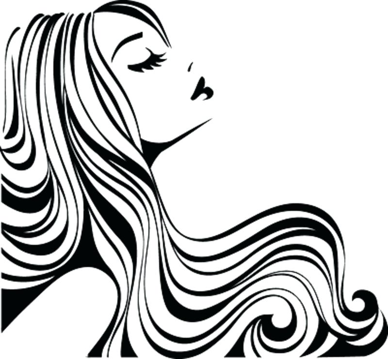 800x742 Cosmetology Clipart Hair Stylist Vinyl Decal Measures