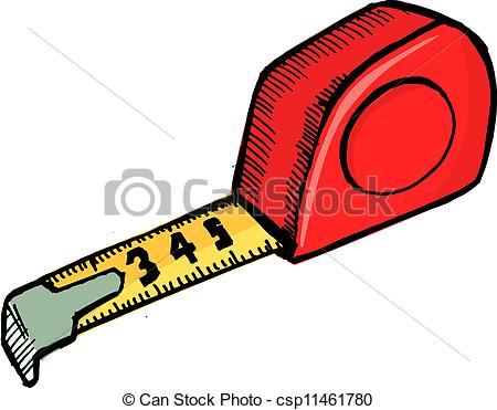 450x371 Measuring Tape Clipart