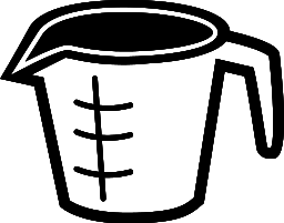 256x201 Kitchen Clipart Measuring Cup
