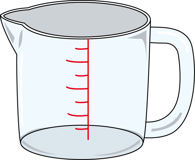 633x518 Measuring Cup Clip Art