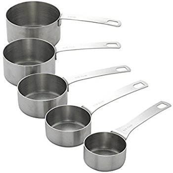 350x350 Sabatier Stainless Steel Measuring Cups (Set Of 5