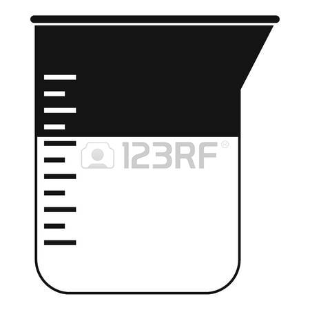 450x450 Measuring Cup Isometric Icon 3d On A Transparent Background Vector