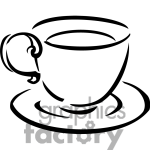 300x300 Tea Cup Clipart Outline