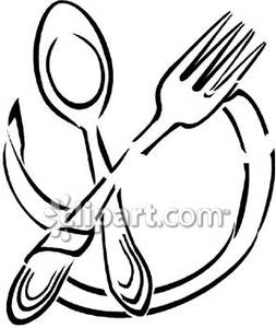 253x300 Spoon Clipart Black And White