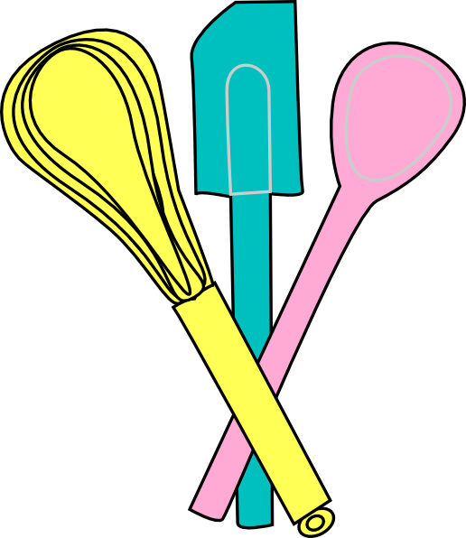 516x596 Baking Utensils Clip Art