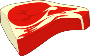299x186 Steak Clip Art