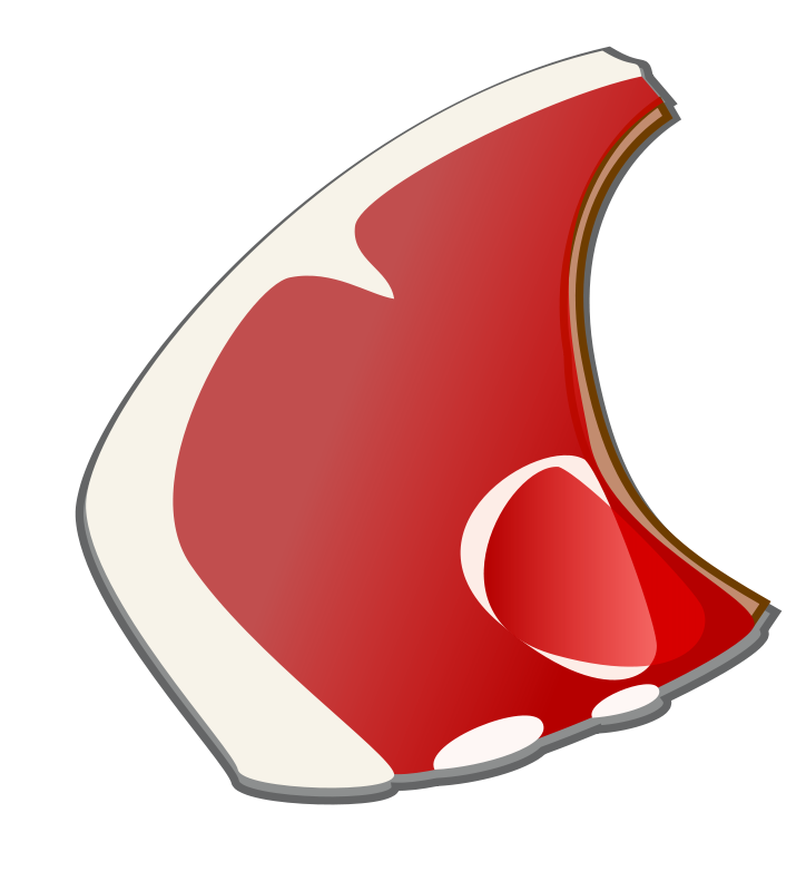 724x800 Steak Meat Clip Art Image