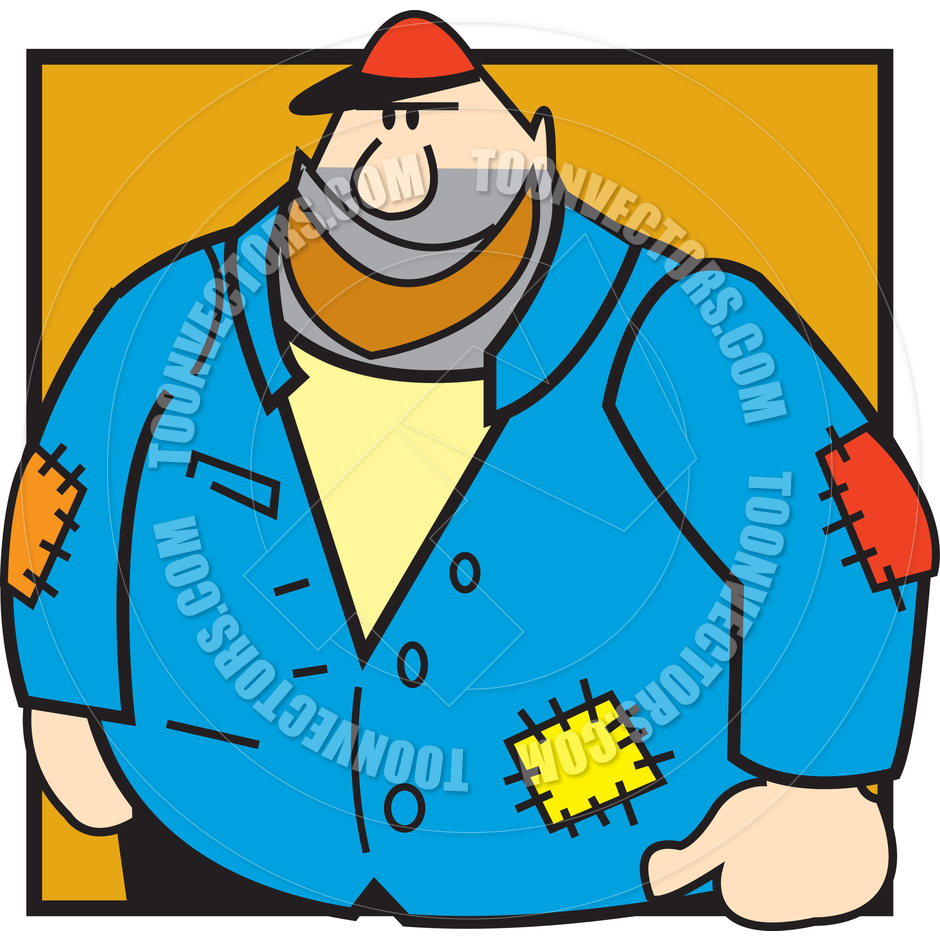 940x940 Cartoon Mechanic Vector Illustration By Clip Art Guy Toon