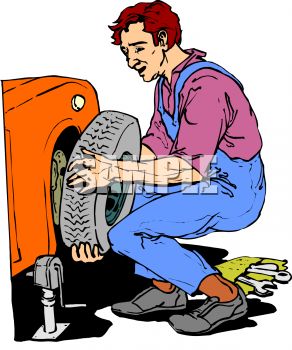 292x350 Mechanic Clipart