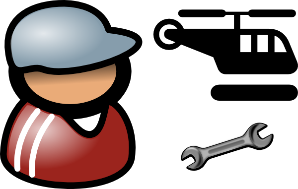 600x381 Rotor Wing Mechanic Clip Art