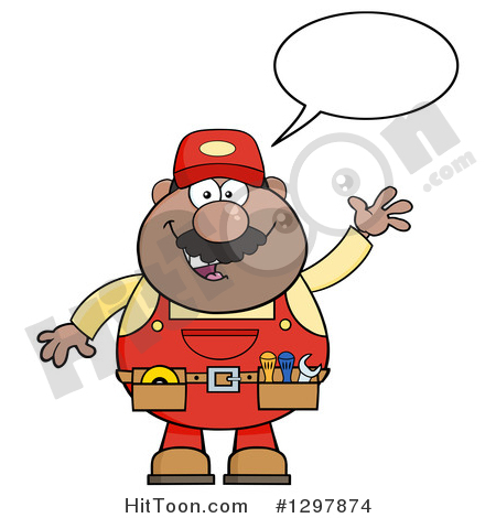 450x470 Repair Man Clipart