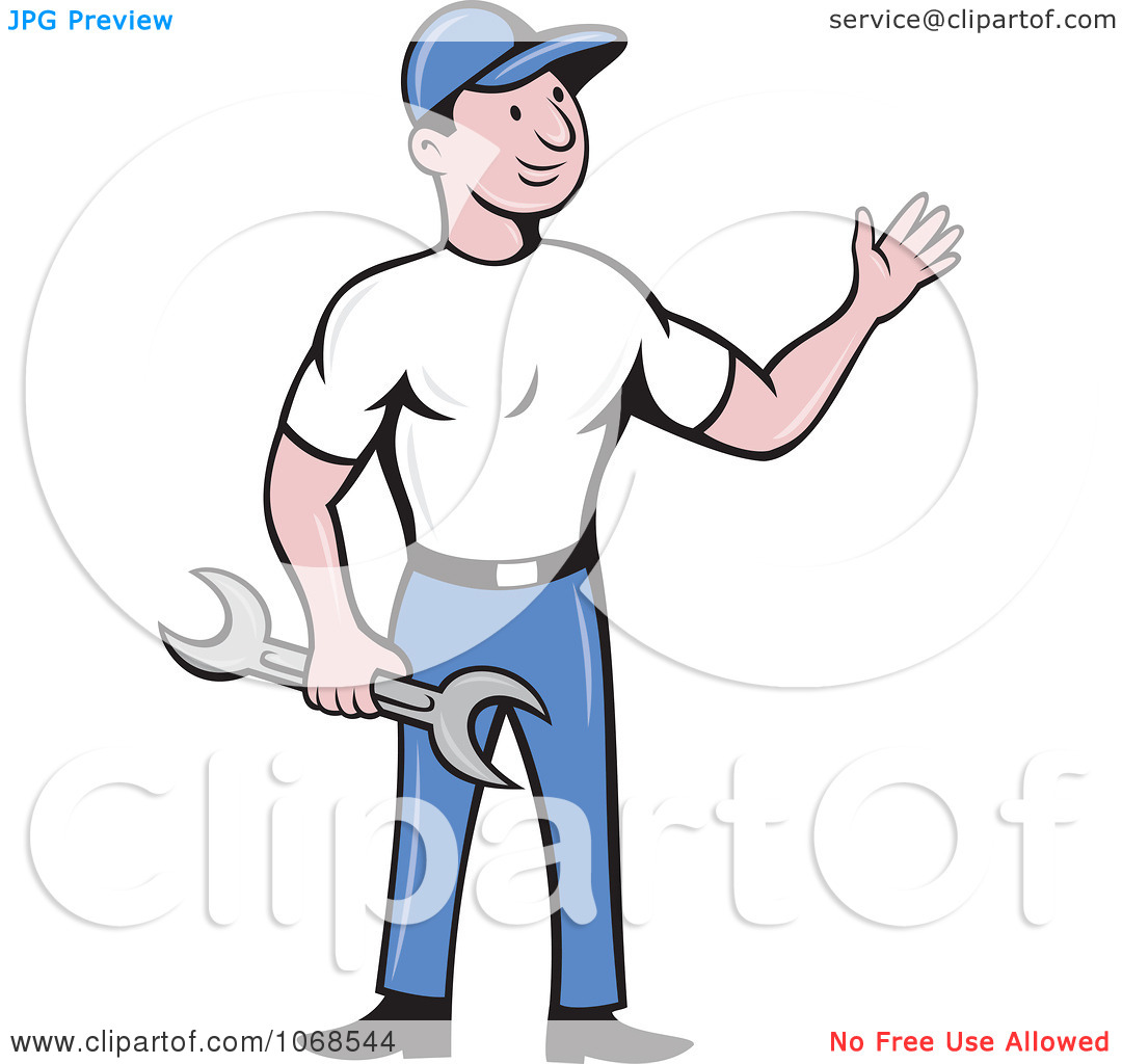 1080x1024 Auto Mechanic Clipart