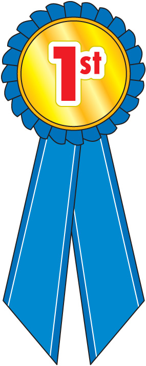 285x715 1st Place Medal Clipart