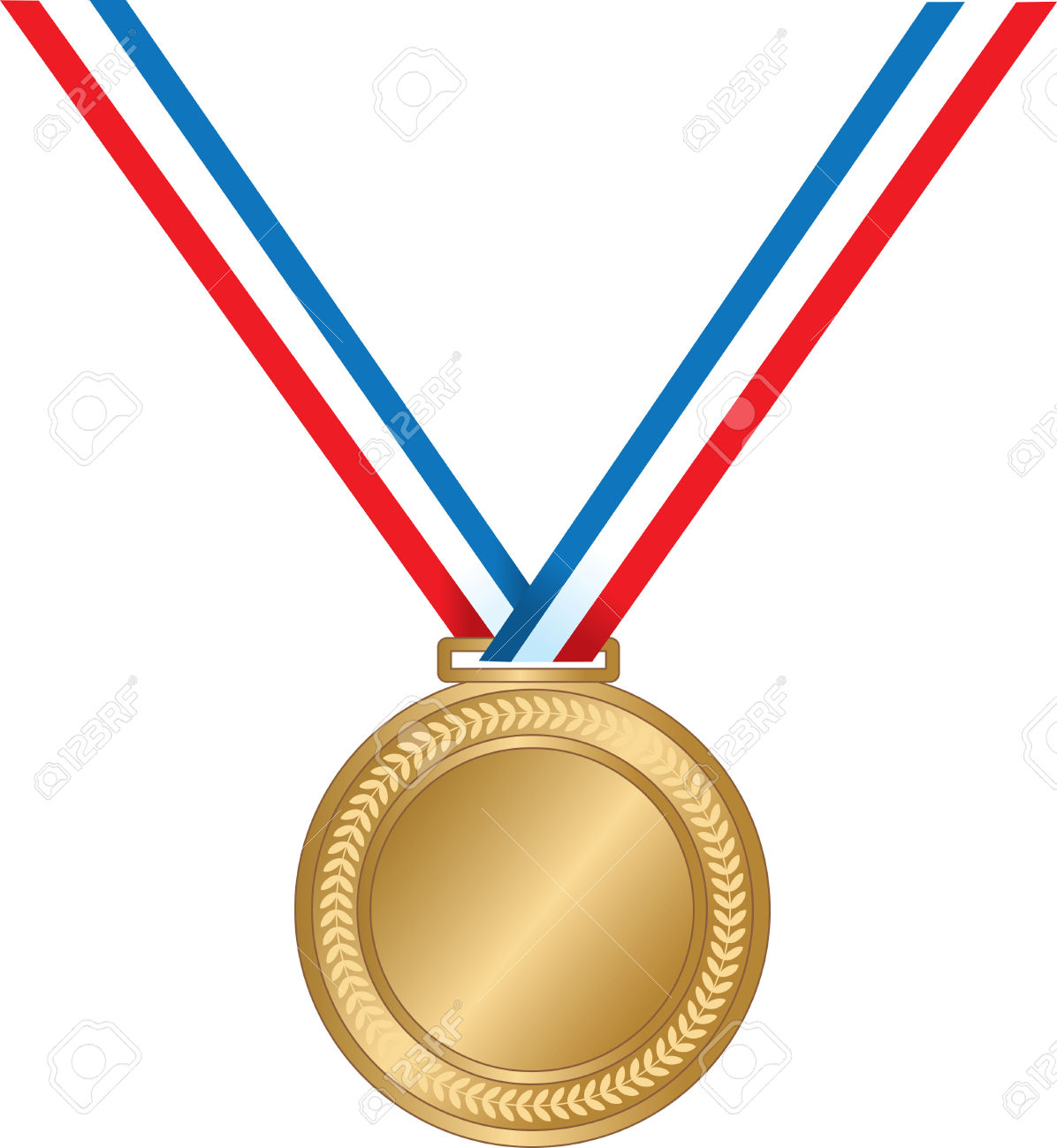 1196x1300 Ribbon Clipart Gold Medal