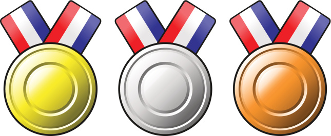 645x266 Bronze Clipart Golden Medal