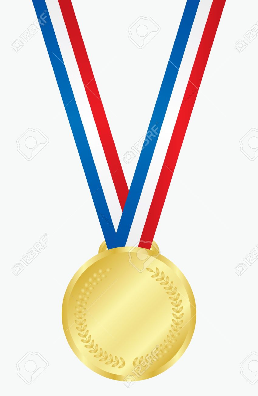 849x1300 Place Clipart Gold Medal