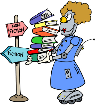 320x350 Library Clipart Media