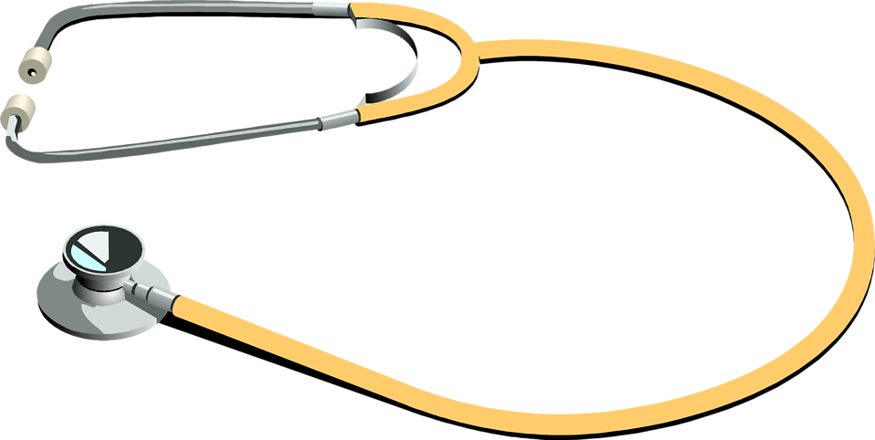 958x482 Stethoscope Regular Clip Art Medical Completely Free Image