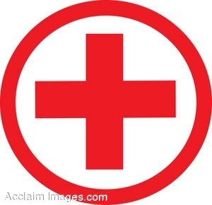 300x290 Clip Art Of A Medical Symbol Red Cross