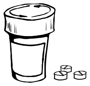 Medicine Bottle Clipart