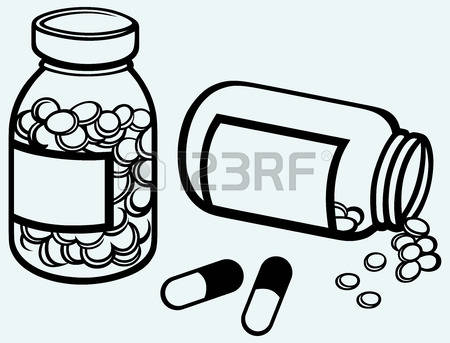 450x343 Drugs Clipart Pill Bottle