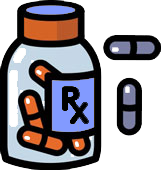 161x170 Medicine Clipart Rx Bottle