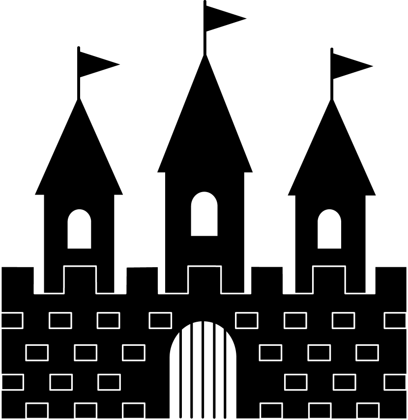 830x855 Castle Clipart