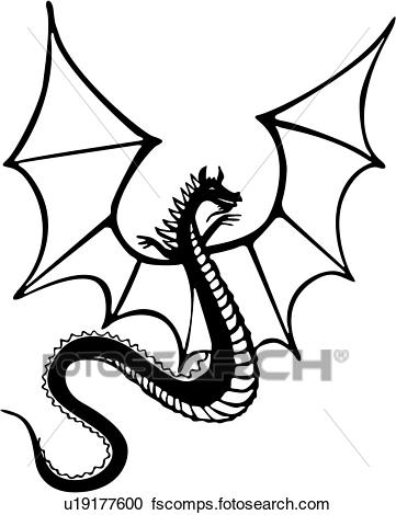 361x470 Clipart Of , Armor, Dragon, Medieval, Weapon, Weapons, U19177600