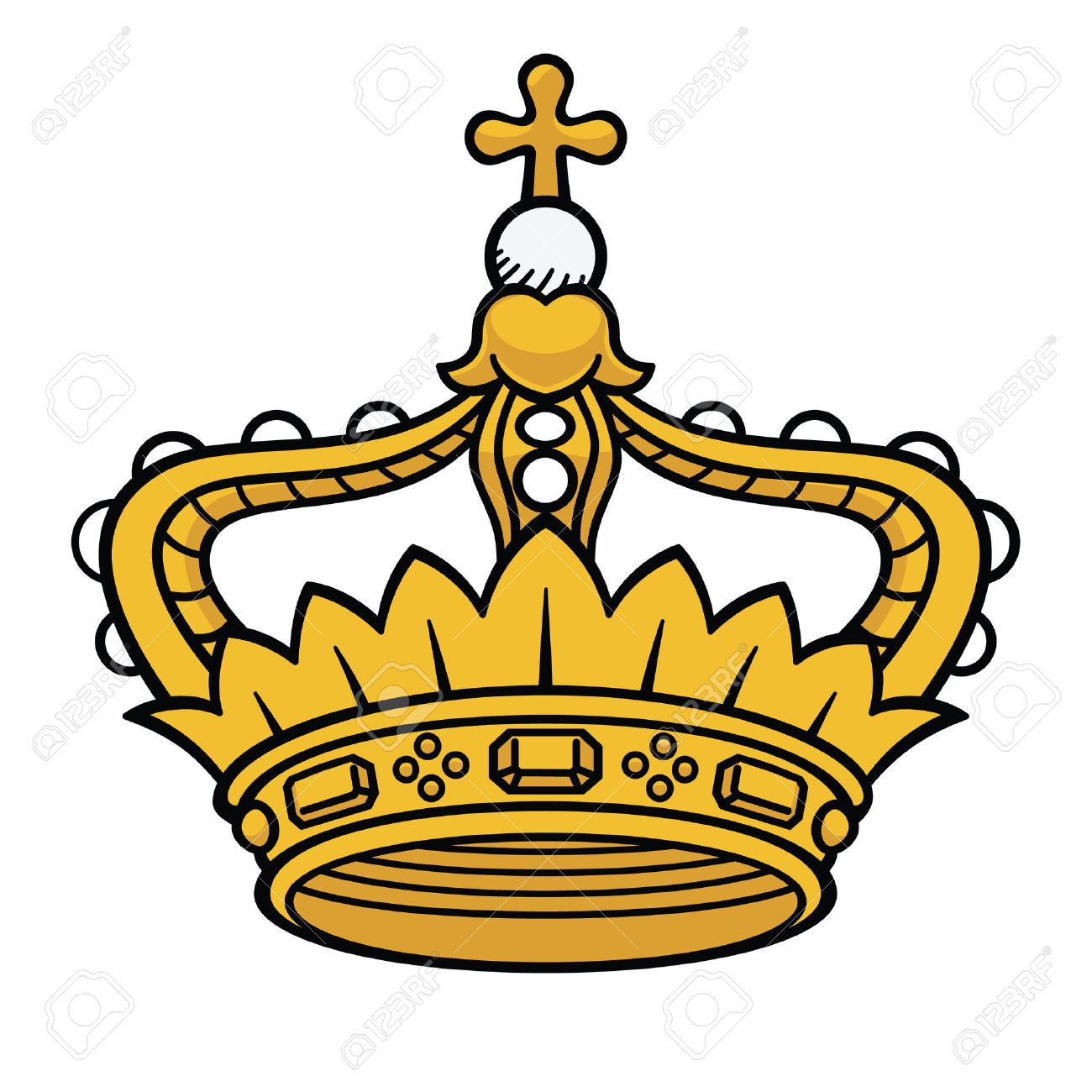 1300x1300 Crown Clipart Medieval Crown