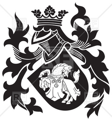 369x400 Medieval Heraldic Emblem