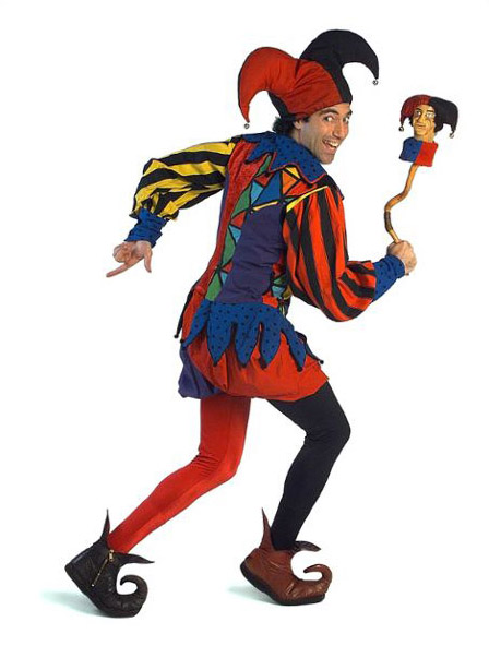 448x592 Medieval Jester Clipart
