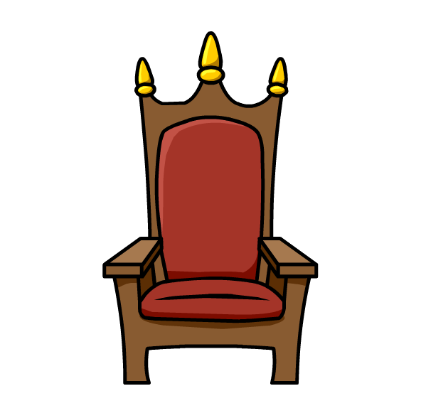592x588 Queen Clipart Chair