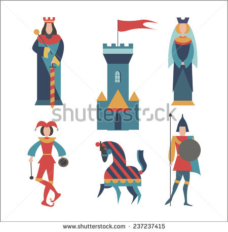 450x458 Renaissance Clipart King And Queen