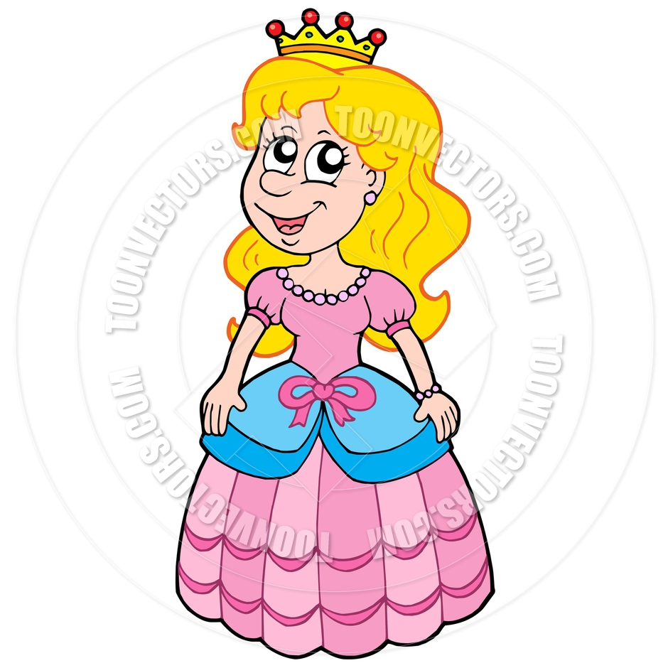 940x940 Cartoon Cute Princess By Clairev Toon Vectors Eps