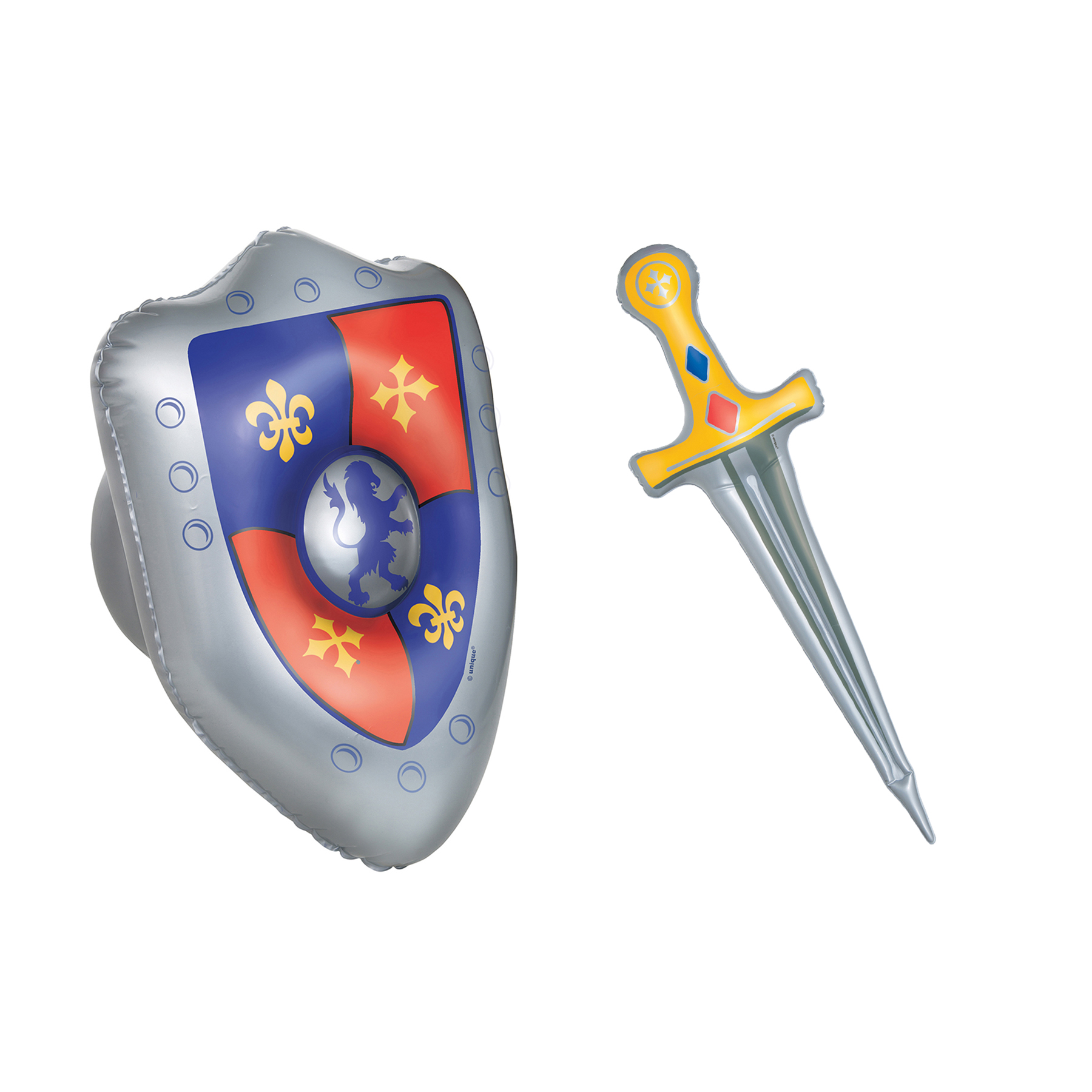 1800x1800 Inflatable Sword And Shield Medieval Party Supplies And Knight