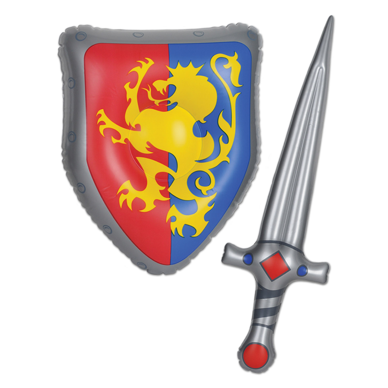 1500x1500 Medieval Inflatable Sword Amp Shield Set Party Kit N Kaboodle
